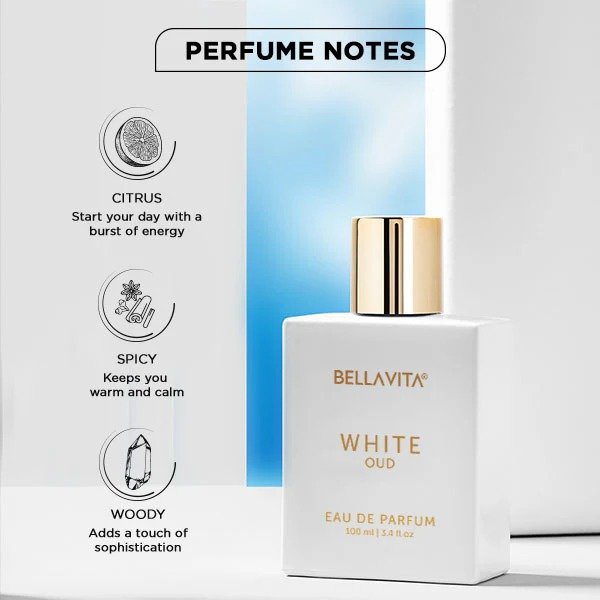 WHITE Oud Unisex Perfume - 100ml